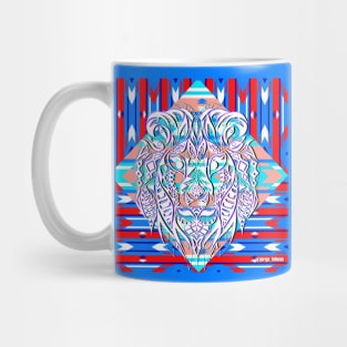 Technicolor lion ecopop Mug